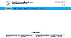 Desktop Screenshot of ocsm.pl